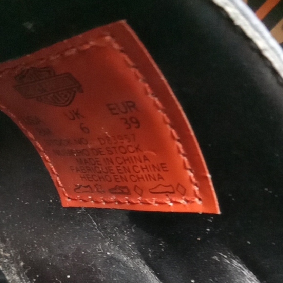 Harley-Davidson Black Studded Sandals - Picture 6 of 9